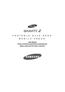 Samsung Galaxy Gravity 2 manual. Camera Instructions.